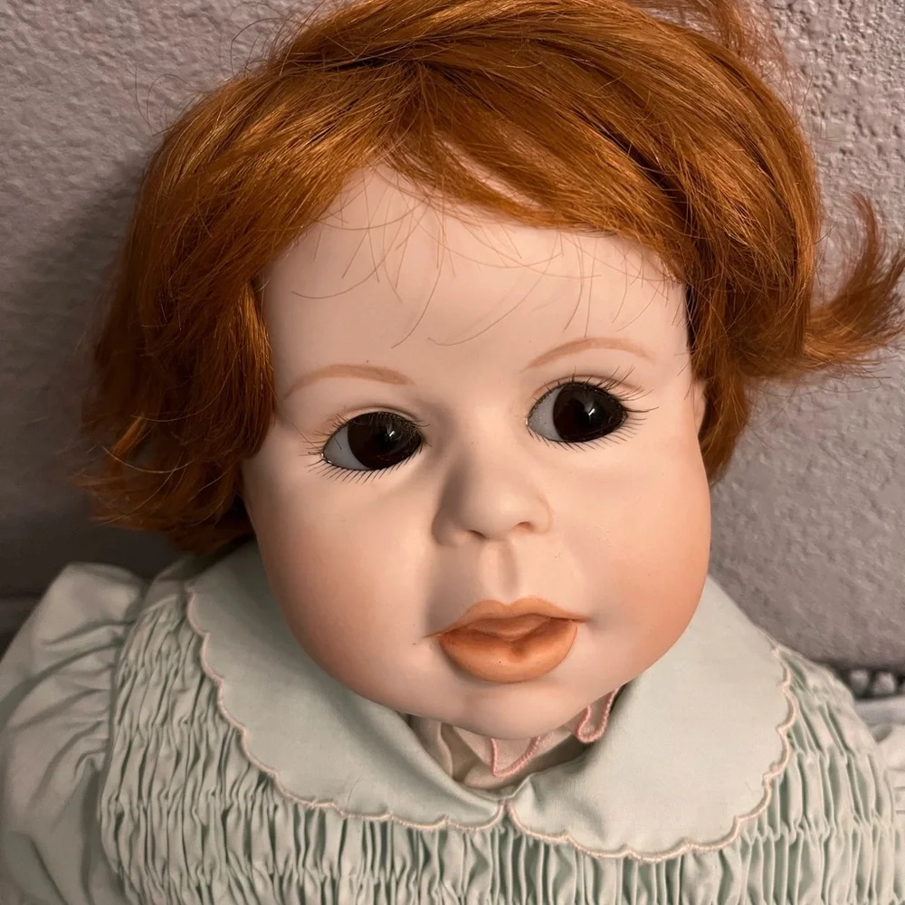 Punkin vintage doll 1987‎ Vintage Porcelain Doll with Red Hair - Picture 5 of 12